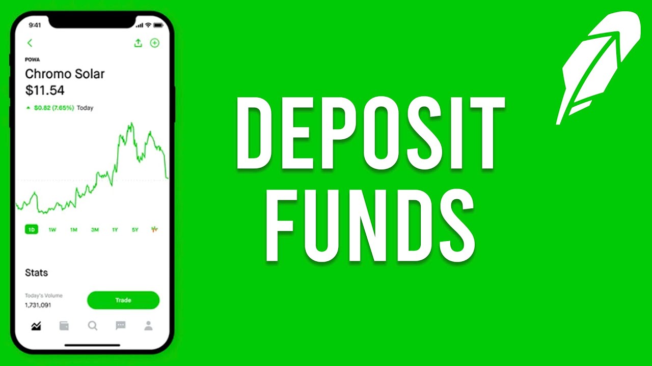 How To Deposit Funds Into Robinhood