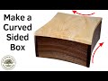 Curved Walnut Memento Box | How to Make Curves on a Bandsaw