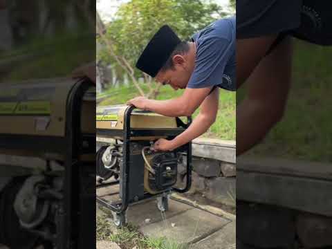 Tutorial Menyalakan Genset