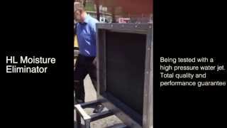 Flamgard moisture eliminator in action