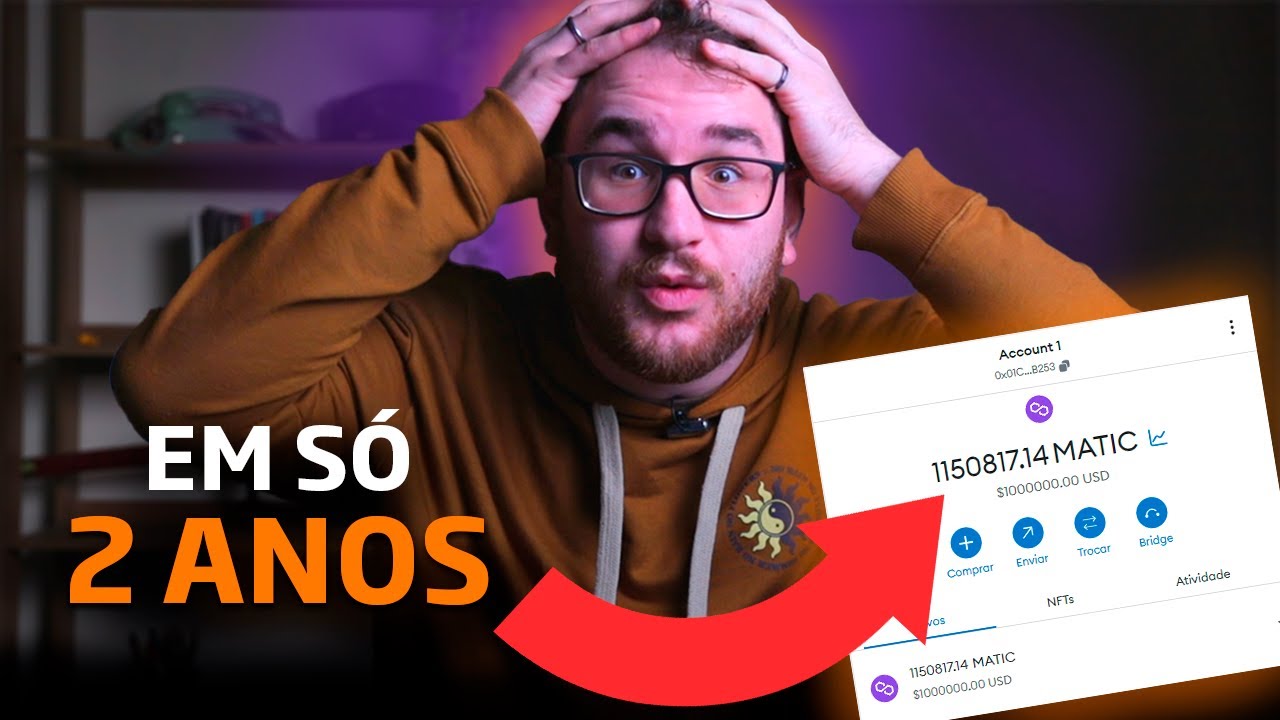 MILIONÁRIO com POLYGON - $1.000.000 MATIC em 2 ANOS