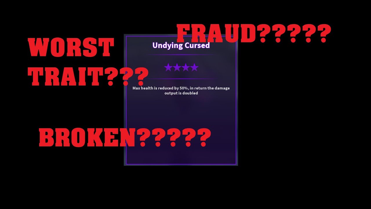 the TRUTH of Hexed Cursed/Undying Cursed|A Universal Time, AUT Breakdown.