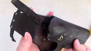 Cleaning Old Leather - Using Saddle Soap To Clean This Old Holster