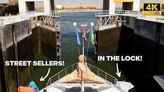 Chill With Us on S.S.Sphinx - Experience the unique Esna Lock on the river Nile in Eygpt