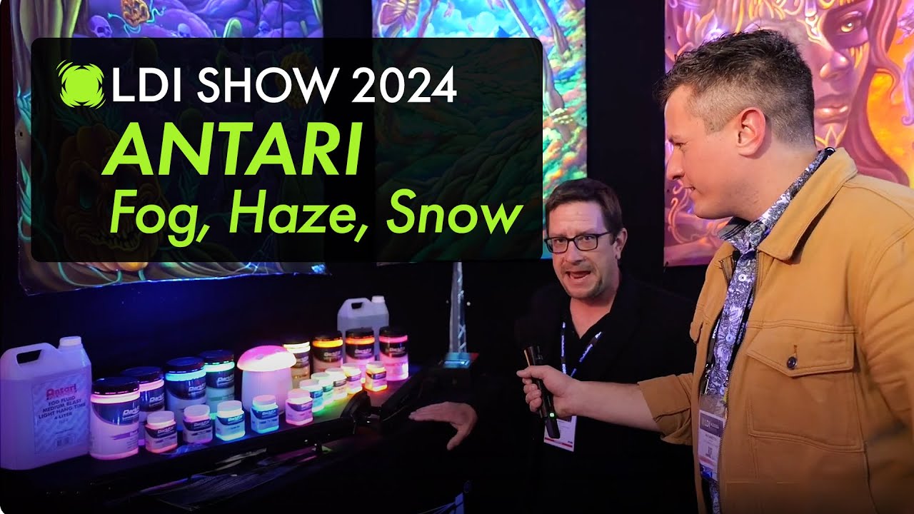 Fog, Haze, and Snow: Antari's Special Effects | LDI 2024 - YouTube