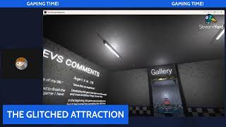 Playing FNAF 3 Deluxe Edition + The Glitched Attraction Stream