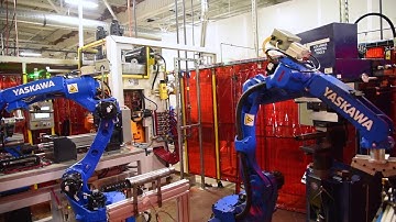 Innovated Technologies LLC Robotic Weld/Material Handling Cell