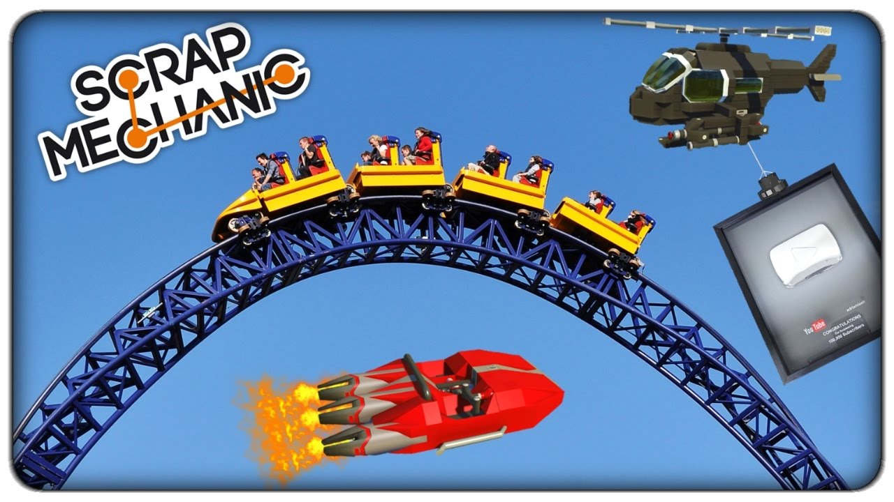 IN FUGA DALLA POLIZIA | Scrap Mechanic Migliori Creazioni [ITA]