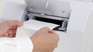 Loading Fanfold Paper in the Printer (CW-C4000 Series)