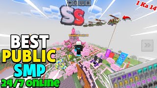 🍎 New Best Free Public Smp Server For Minecraft 🤯 | Java   Pe | 24/7 Online | Anyone Can Join 🛖