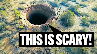 Nieuwe dronebeelden van Mel's Hole BEVESTIGEN de ANGSTAANJAGENDE WAARHEID!