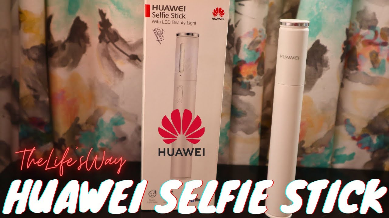 Huawei Selfie Stick With LED Beauty Light