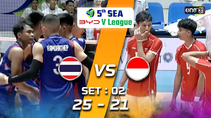 Thailand 🇹🇭 vs Indonesia 🇮🇩 | Highlight (SET 2) | 9 ก.ค. 68 | SEA V.League