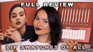 *NEW* RARE BEAUTY KIND WORDS LIP COLLECTION - REVIEW & LIP SWATCHES | Maryam Maquillage