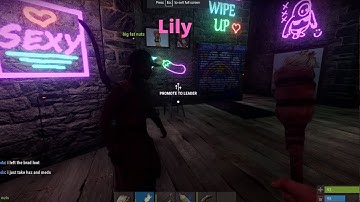 Lily & Michael Take A Stroll In The "Anime" Bar - OTV Rust Server / The Divide