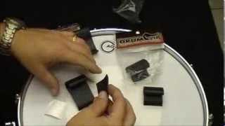 Where How To Apply The Feltrubber Pad To Drumclip