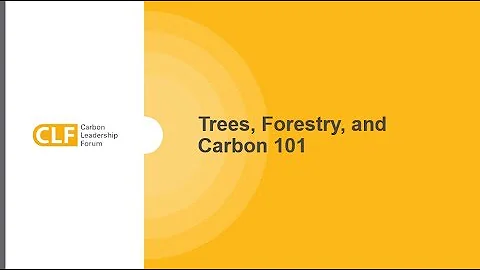 Wood Carbon Seminars - 1.2 - Trees, Forestry, and ...