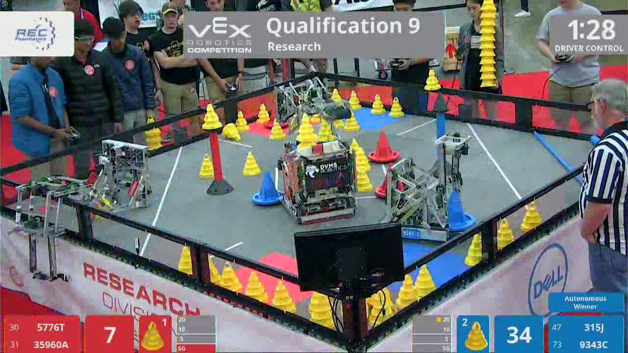 2018 VRC Res Q9 - 5776T 35960A vs 315J 9343C - 46 to 111