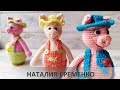 Поросенок крючком. Пальчиковая игрушка // мастер-класс toyfabric