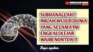 Serahkan kepada Tuhan...!! Terungkap Rahasia dunia ini yang sebenarnya - Buya Syakur Yasin Ma