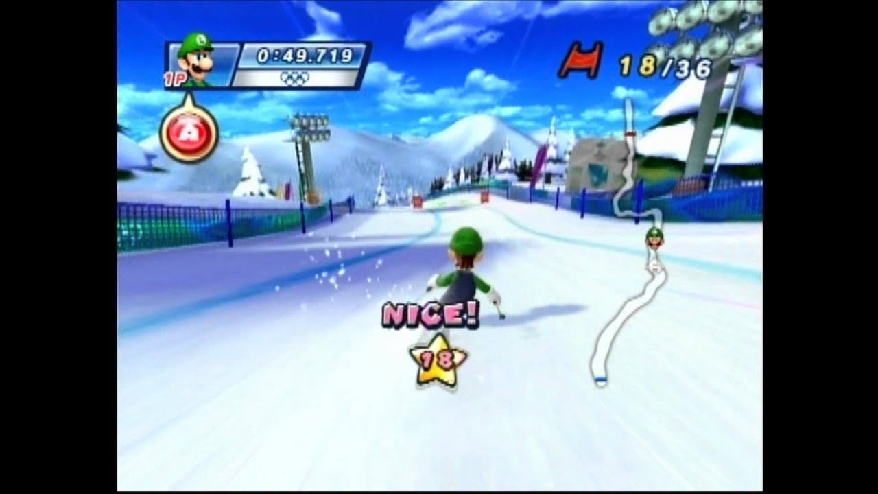 Mario and Sonic at the Olympic Winter Games [Wii]: Boss Battle - King Boo