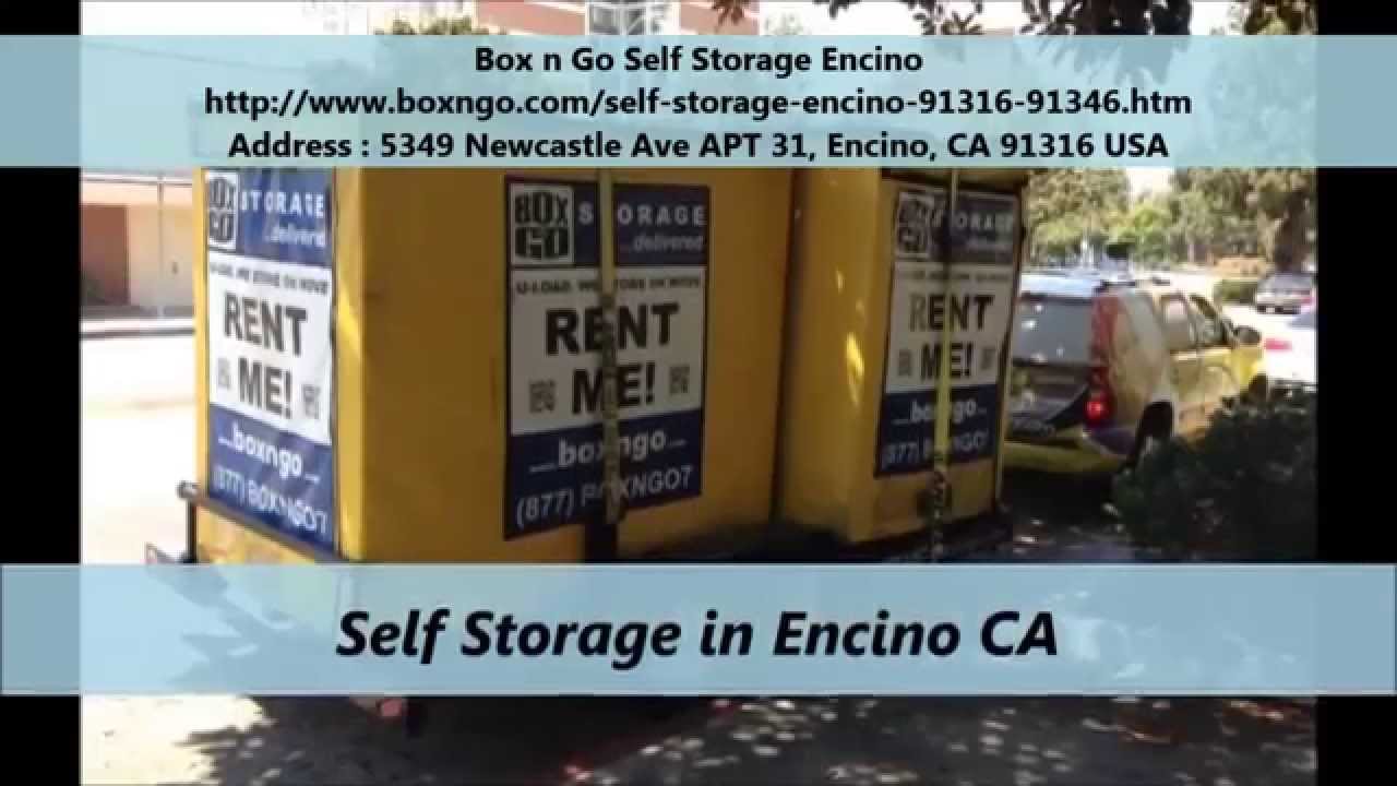 Box n Go Self Storage Encino CA YouTube