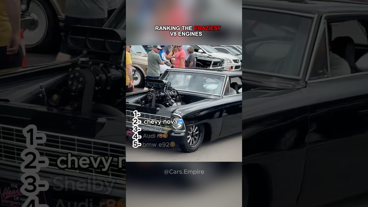 Craziest V8 Engines 🤯 