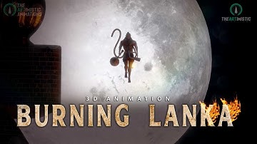 HANUMAN BURNING LANKA | 3D ANIMATIONS | BY THE ARTIMISTIC ANIMATIONS