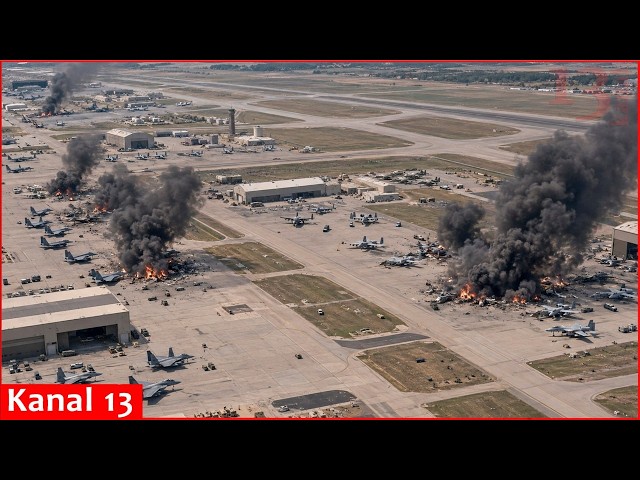 Thumbnail for Nine F-15s and A-10s damaged in Iranian strike on US base in Jordan