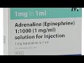 Adrenaline 💉 (Emergency Drug) //part 1//