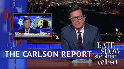 Tucker Carlson Stole Stephen Colbert