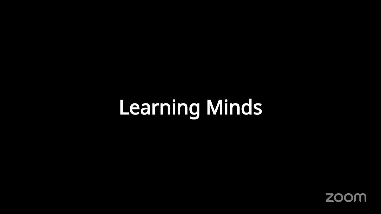 Learning Minds' Zoom Meeting