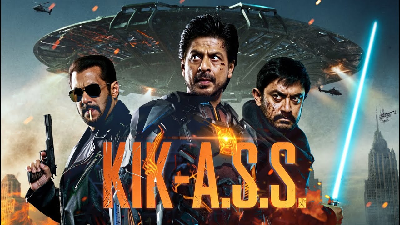KIK - A.S.S. | When Aamir, Salman, SRK Unite to Save Us | AI Bollywood Sci-Fi Trailer