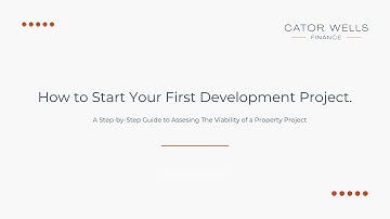 How to Start Your First Property Development Project (Beginners Guide)