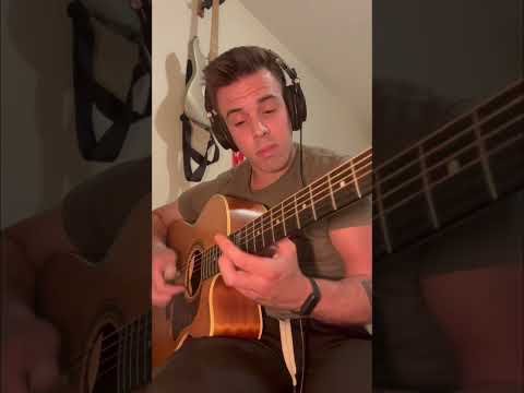Fingerstyle guitar cover — short clip