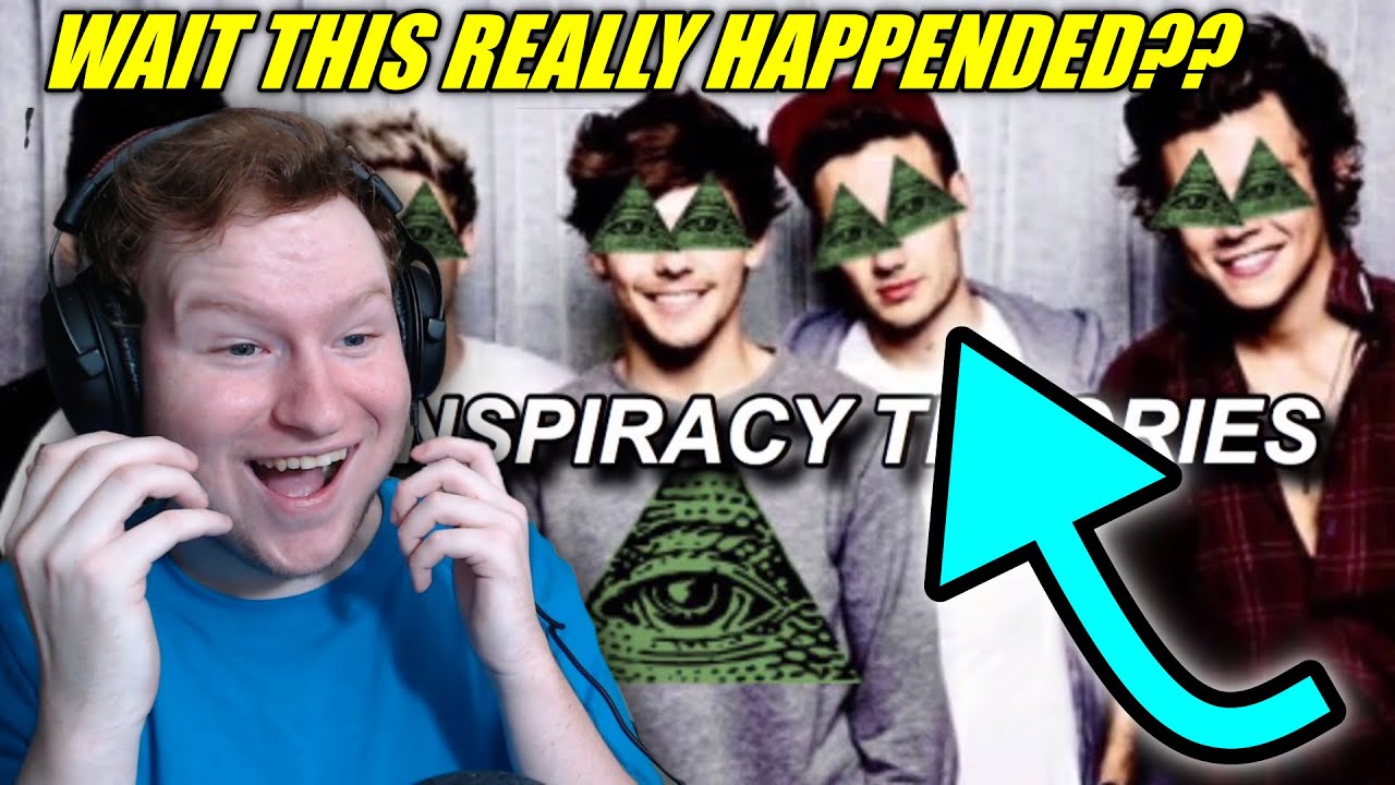 one direction conspiracy theories REACTION!!!