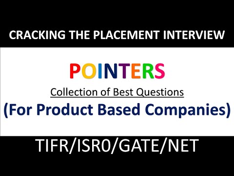 POINTERS||TECHNICAL INTERVIEW SERIES-22|| BY YASHVARDHAN SONI