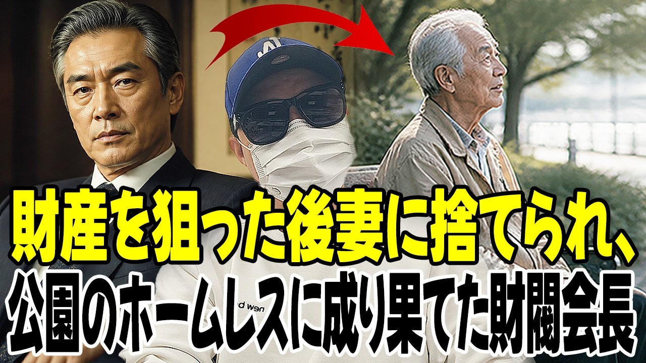 毎朝バッハを口ずさむ公園の老人… 「教授」と呼ばれた彼の正体は元海運会長だった 妻の遺棄・詐欺が暴かれ驚愕の大逆転