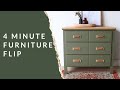 Quick Furniture Flips | Green End Table Makeover