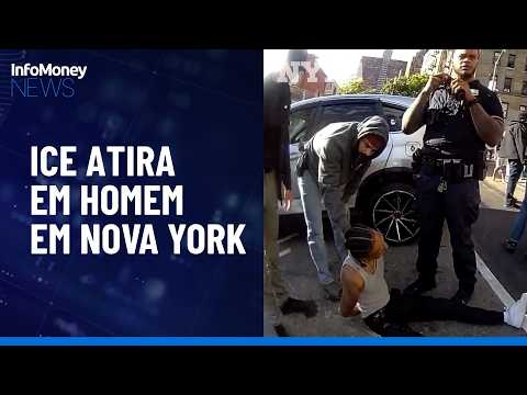 ICE agents shoot father with 5-year-old son in car in New York | InfoMoney News