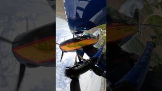 When you fly through a dust devil 😆 and catch a piece of in-flight corn 🌽 😋  #aerobatics #airshow