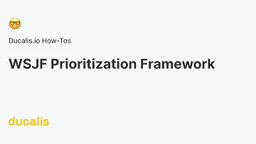 Weighted Shortest Job First (WSJF) prioritization model.