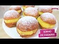 SONHO DE PADARIA SUPER FÁCIL (SEM LEITE/SEM OVO) - #452 - Receitas da Mussinha