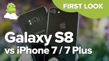 Samsung Galaxy S8 vs. iPhone 7 — First Look Comparison!