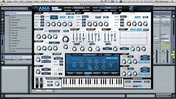 ANA Synthesiser FX Walkthrough