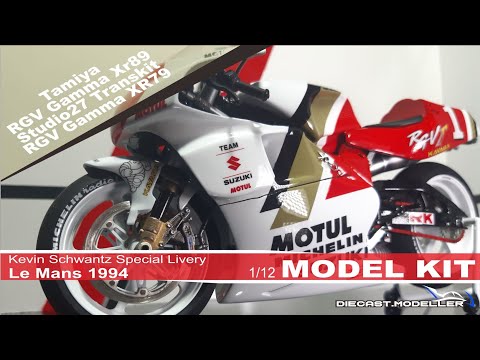 1/12 STUDIO27 X TAMIYA SUZUKI RGV GAMMA XR79 KEVIN SCHWANTZ LE