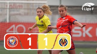 Resumen del FC Levante Las Planas vs Villarreal CF | Jornada 21 | Liga F