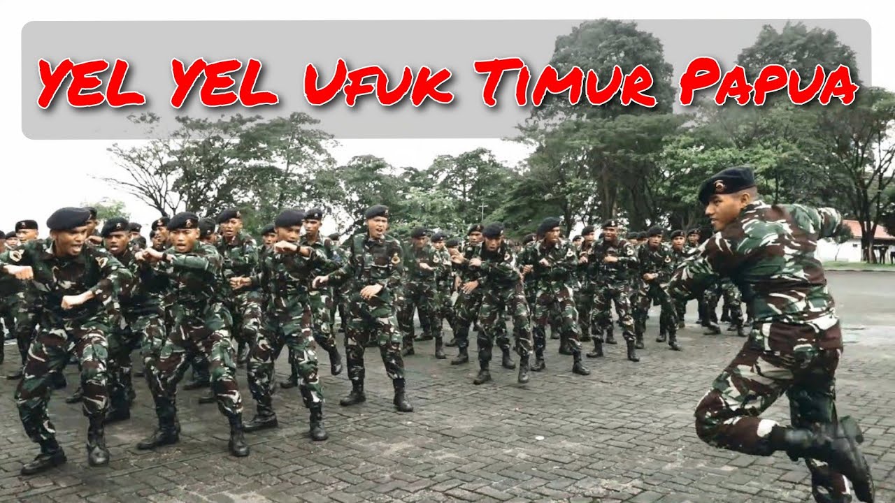 YEL-YEL KEREN PRAJURIT PAPUA #yelyel #tni