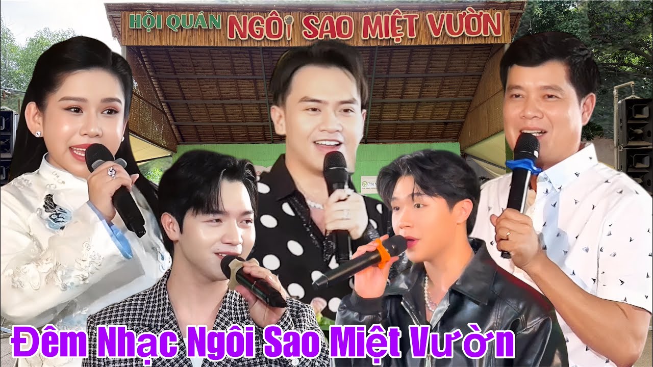 NS Bình Tinh - Nhất Minh -Trọng Nhân - Ku Vàng Hát Tại Đêm Nhạc Ngôi Sao Miệt Vườn Của A Khương Dừa