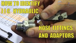 How to Identify Hydraulic Hose Fittings and Hydraulic Adaptors JIC and BSP